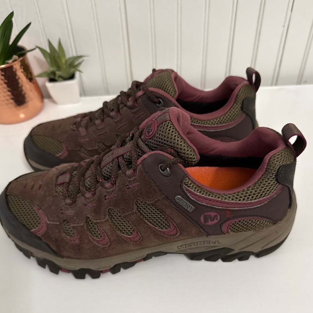 Merrell Espresso Blushing Performance Footwear Hiking Shoes Women’s Size 9